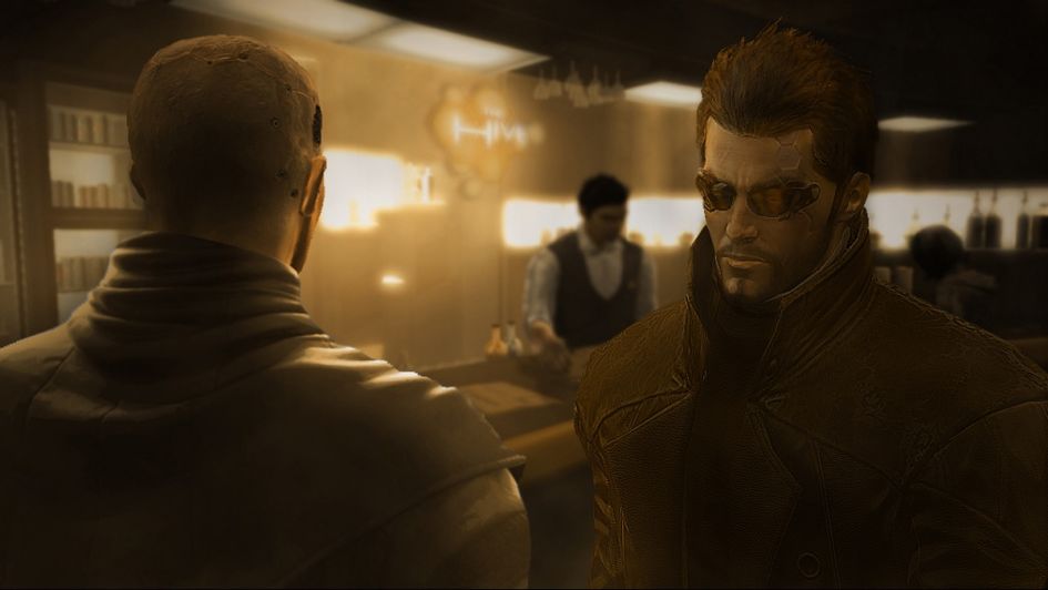 The crisp detail of Deus Ex shown in the bar.